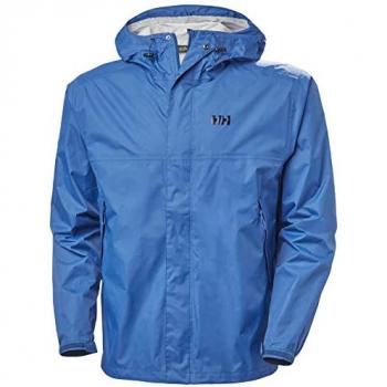 Helly Hansen Men's Loke Waterproof Hooded Jacket Sky Blue XL