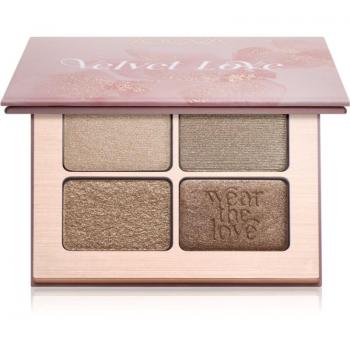 ZOEVA Velvet Love Eyeshadow Quad Palette (Glorious Golden Eyes) 4x1.5 g