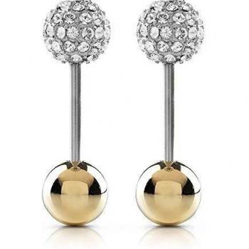 Guess pendientes para mujer Acero inoxidable con Circonita