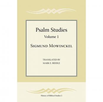 Estudios de los Salmos, Volumen 1 (Sociedad de Literatura Bíblica - Historia de los Estudios Bíblicos, Tomo 2) - Edición en Rústica