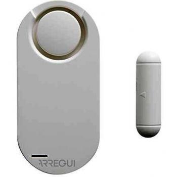 Arregui AL011 Alarma con Mando a Distancia para puerta, color blanco
