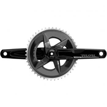Pédalier SRAM Rival AXS DUB 107 BCD 175 mm 48/35D 12V negro gris