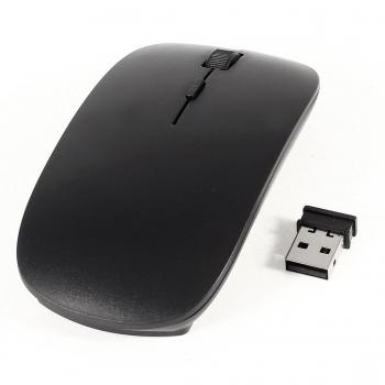 2.4G Wireless 4Key Optical Mouse Mice Black w Receiver for PC Computer, [Importado de Reino Unido]