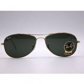 Ray-Ban RB3362 001 Gold Cockpit Aviator Sunglasses Lens Category 3 Size 56mm