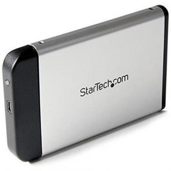 StarTech.com Caja Carcasa de Disco Duro HDD de 2,5 IDE externo USB 2.0 - Plateado Portátil - Disco duro en red