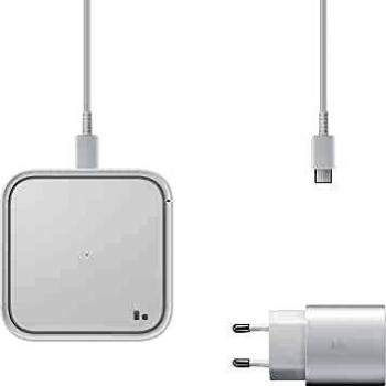 Samsung Wireless Charger Pad EP-P2400T, 2.77A, Fast Charge 2.0, USB-C, Blanco