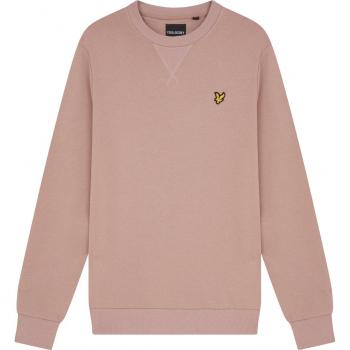 Sudadera Lyle & Scott Naranja con Cuello Redondo