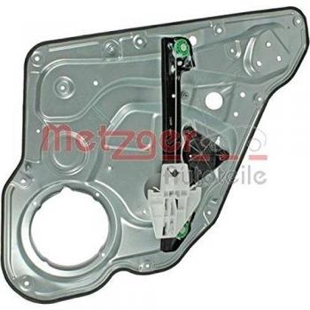 Elevador de vidrio eléctrico trasero izquierdo sin motor METZGER 2160285 para Seat Leon Toledo