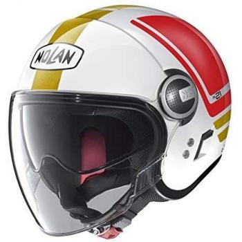 Nolan Casco N21 Visor Flybridge de Metal Blanco S