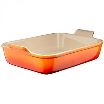Le Creuset 99100471909 BANDEJA RECTANGULAR, 1 Liter, Cerámica, Volcánico