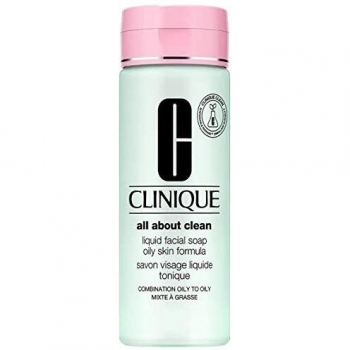 Clinique Liquid Facial Soap Oily Skin Formula 200ml with Pump