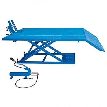 Elevador hidráulico Fervi S013 para moto y quad, capacidad 600 kg, plataforma 2000 x 1220 mm
