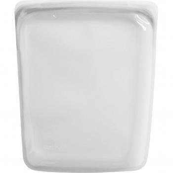 Stasher - Bolsa reutilizable de silicona transparente tamaño grande