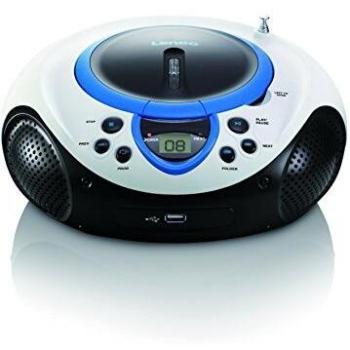 Lenco SCD-38 USB Blue - Radio FM portátil