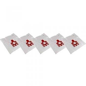 20 Bolsas de aspiradora de microfieltro Incluye placa de conexión Estable + 4 filtro de protección del motor para aspiradoras Miele Turbo Star 300 05 bolsas de aspiradora