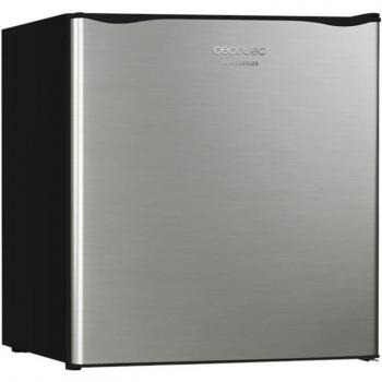 Cecotec GrandCooler 20000 SilentCompress Mini Nevera, 46 Litros Capacidad, Acero Inoxidable, Silenciosa 41 dB