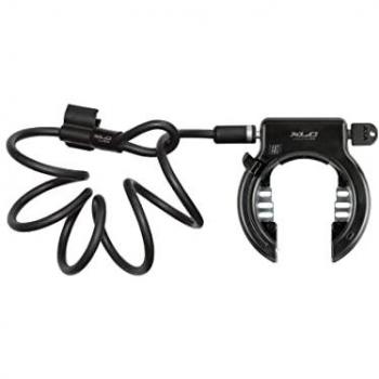 Candado para cuadro XLC Lo-F02 Fantomas II 1800 mm, con cable de 10 mm, diseñado para bicicletas