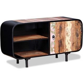 vidaXL Madera Reciclada Mueble TV 90x30x48 Mueble Auxiliar Aparador Televisor