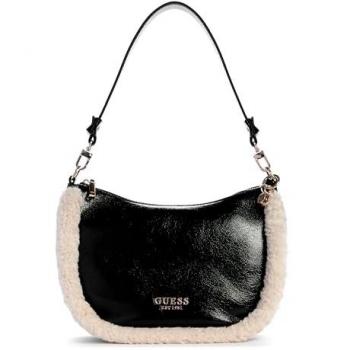 Guess Davika Hobo Shoulder Bag Black