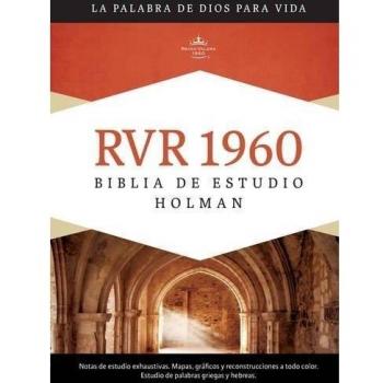 RVR 1960 Biblia de Estudio Holman, tapa dura con indice
