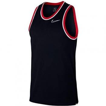 NIKE M Nk Dry Classic Jersey Sleeveless Top, Hombre, Black/Black/White