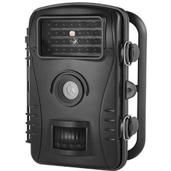 Cámara de Caza Aoleca 8MP 720P HD Trail Cámara con 60° Ángulo Gran Angular IP54 Impermeable Rastro de la Caza a Través de la Visión con 26 IR LED y Detección de Movimiento Ideal para la Observación de Animales, Caza, para la Vigilancia y el Espion