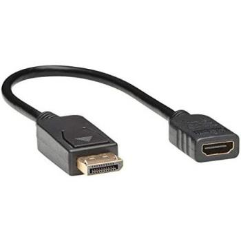 Tripp Lite P136-001 Convertidor Adaptador de Video DisplayPort a HDMI, HDCP, Negro (M/H), 30.5 cm [1 pie]