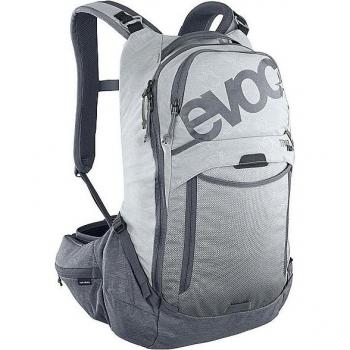 Mochila Evoc Trail Pro 16L con Protector, Gris/Negro, Talla L/XL