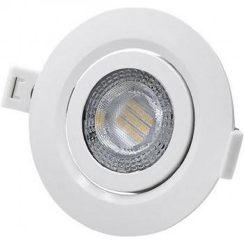 Downlight LED Empotrable 9W 806lm RA80 3200K Redondo Color Blanco Ø9cm - Bixoto.com