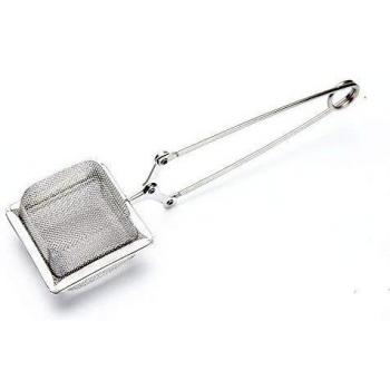VAHDAM, infusor de te cuadrado | infusor - infusionador | Infusores de té para té suelto |18/8 Colador de malla fina de acero inoxidable | Los mejores infusores de té para té suelto | filtro te