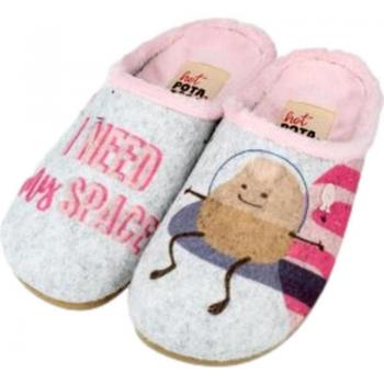 Zapatillas de casa para niña Gioseppo Hot Potatoes Ligist 64640 - Estilo Space - Fieltro PET Reciclado - Suela de caucho natural