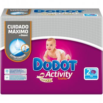 Dodot Activity Recharge Baby Wipes 108 Duopack