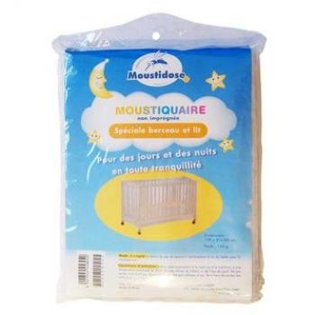 Moustidose - Mosquitera para cuna y cama de bebé, no impregnada