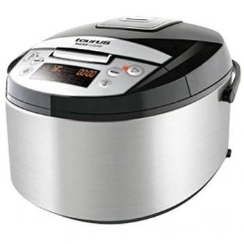 Taurus Master Cuisine - Electrodoméstico de Cocina Multifuncional, 860W, Capacidad de 5L, con 12 Programas Preestablecidos, Color Plateado