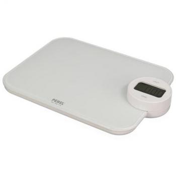 Balanza de Cocina Digital Perel 5 Kg / 1 G Ecológica Sin Pilas