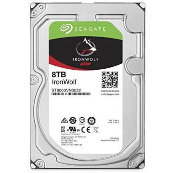 Seagate IronWolf 8 TB NAS Internal Hard Drive HDD – 3.5 Inch SATA 6 Gb/s 7200 RPM 256 MB Cache for RAID Network Attached Storage