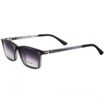 Gafas Recetadas Polar JUNIOR 505 con Clip-On 27 para Hombre Grises
