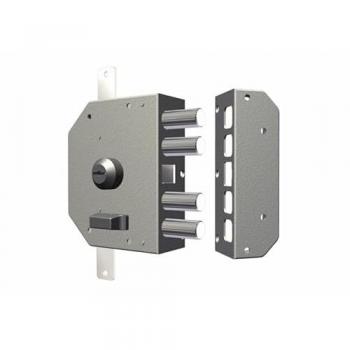 Cerradura de Seguridad Sobreponer 130x164x32mm 60mm Izquierda Modelo 3450Dori