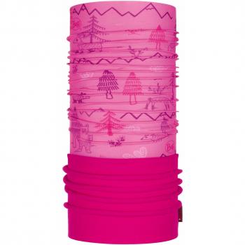 Buff Baby Woods Tubular Polar Junior, Bebé-Niñas, Pink, Talla única