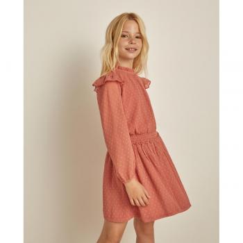 Vestido de niña con goma en la cintura y manga larga Coconut El Corte Inglés