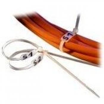 BRIDAS BOLSA 100 UDS. CON MARCADOR 300 MM