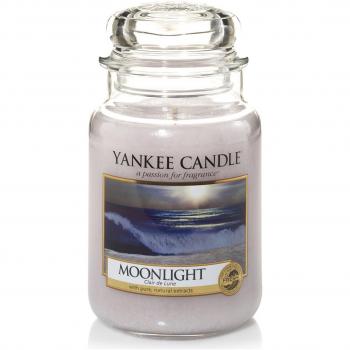 Yankee Candle 1507654E - 623 g Luz de Luna Vela en jarra grande color Gris