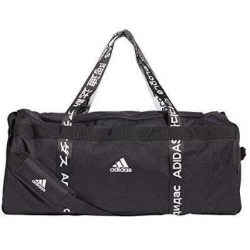 adidas 4athlts Duf L Gym Bag, Unisex Adulto, Black/Black/White, NS