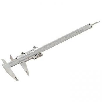 Pinza Vernier SEALEY AK9623 - Calibración de precisión, escala métrica y en pulgadas, rango de medición hasta 150 mm (6 in), construcción en acero inoxidable, fácil lectura con pantalla digital, incluye batería