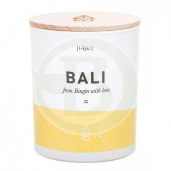 Vela Aromática Bingin Bali 190g Eq Love - Vela aromática de 190 gramos, fragancia relajante, ideal para crear un ambiente acogedor y armonioso
