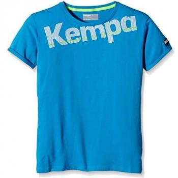 Kempa T-Shirt Core Logo - Camiseta de voleibol para mujer, color azul, talla 2XL