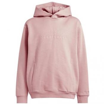 Sudadera adidas ALL SZN Graphic infantil rosa, marrón, talla 11-12 años
