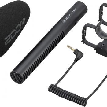Zoom ZSG-1 Supercardioid Condenser On-Camera Shotgun Microphone