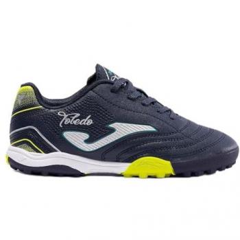 Joma Toledo TF Botas de Fútbol Infantil Multitaco Terreno Duro Marino EU 38