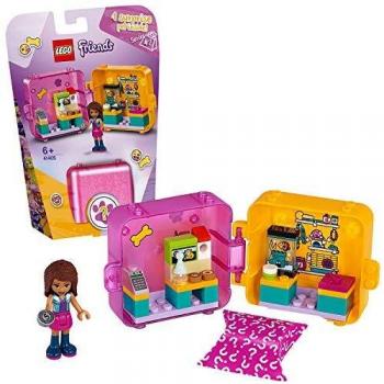 LEGO Friends - Cubo Tienda de Juegos de Andrea Caja de Juguete, con Minifigura de Andrea y su Mascota, Set Recomendado para Niñas y Niños a partir de 6 años, Multicolor , color/modelo surtido
